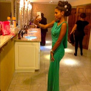 Green Evening Gown